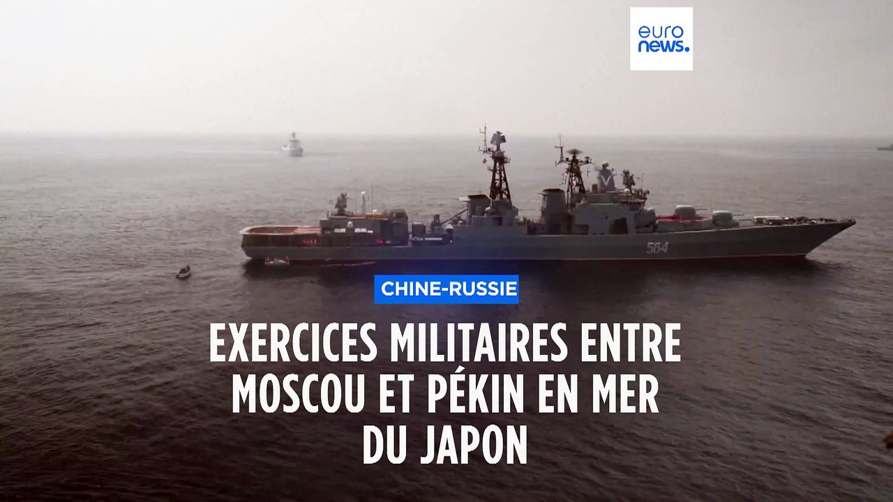 Début de nouveaux exercices militaires entre la Russie et la Chine en mer du Japon