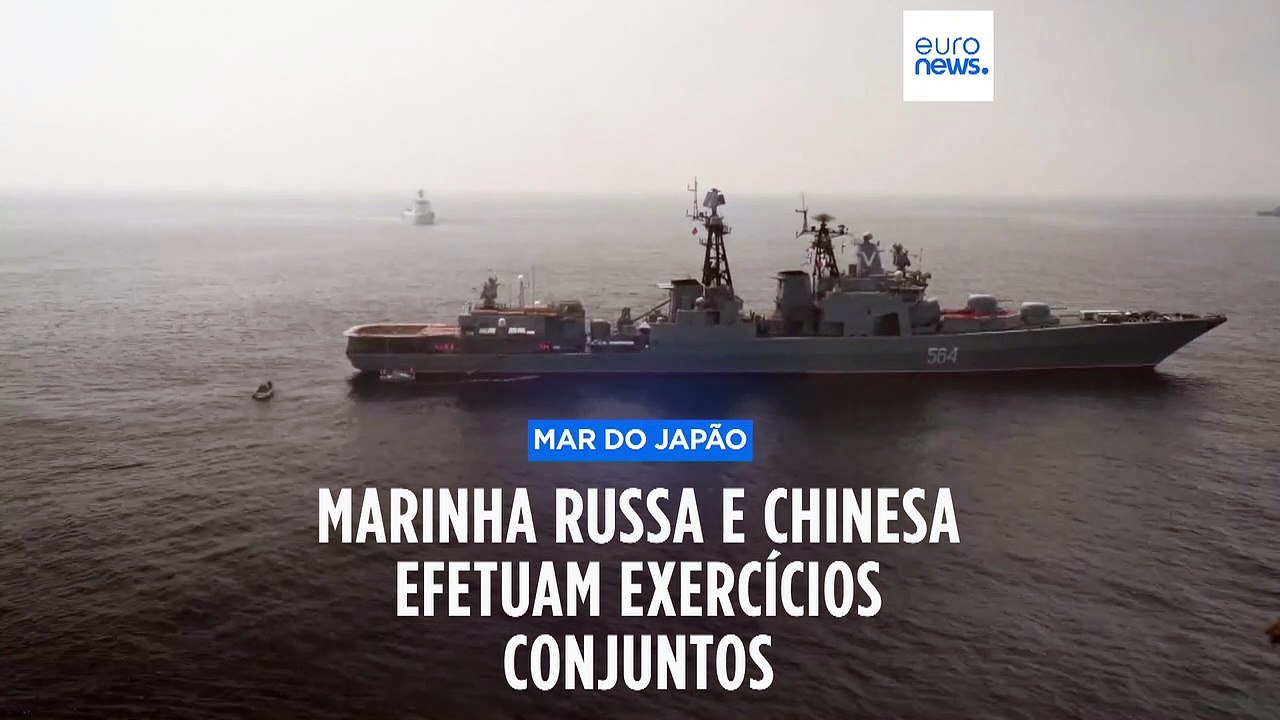 Rússia e China fazem exercícios conjuntos no ma...