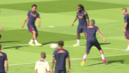 OUCH! Mbappé gets hit right in the goods