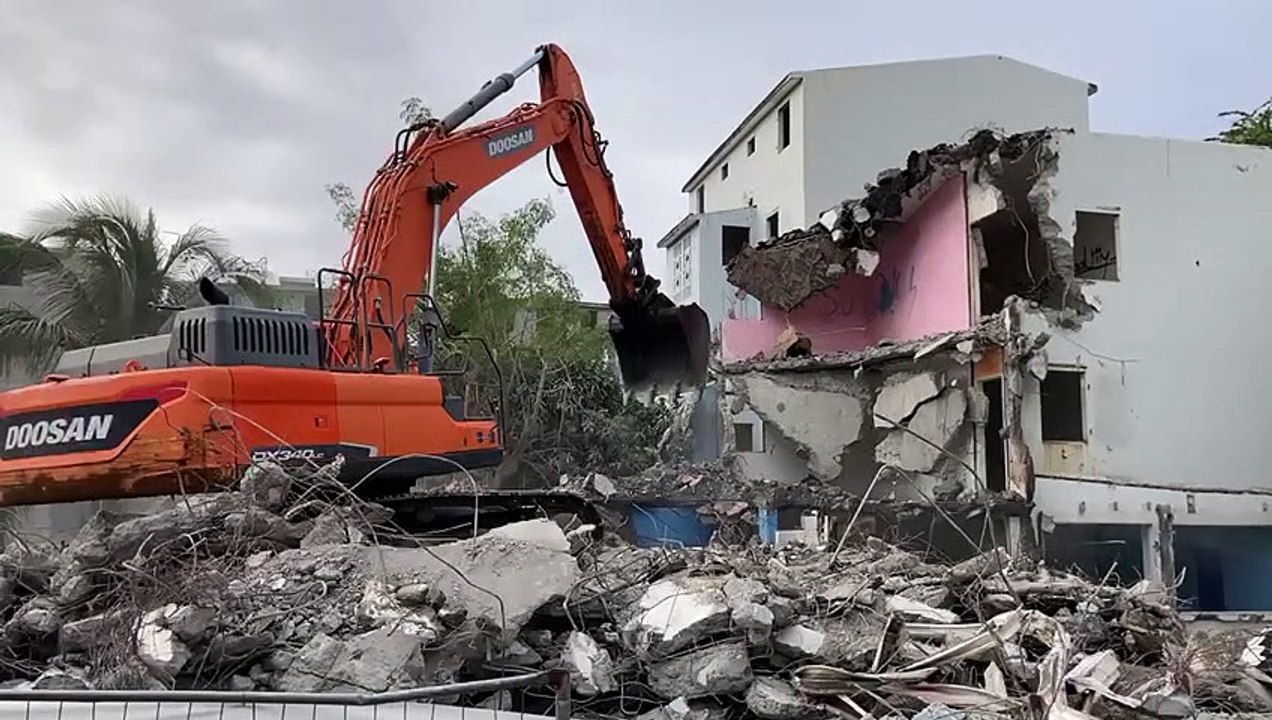 Saint-Denis : la démolition du quartier des pêcheurs au Butor a débuté