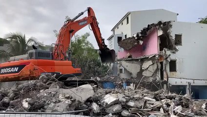 Saint-Denis : la démolition du quartier des pêcheurs au Butor a débuté