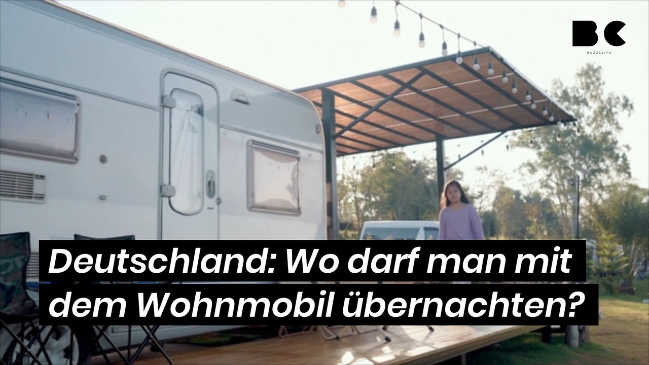Deutschland: Wo darf man mit dem Wohnmobil übernachten?