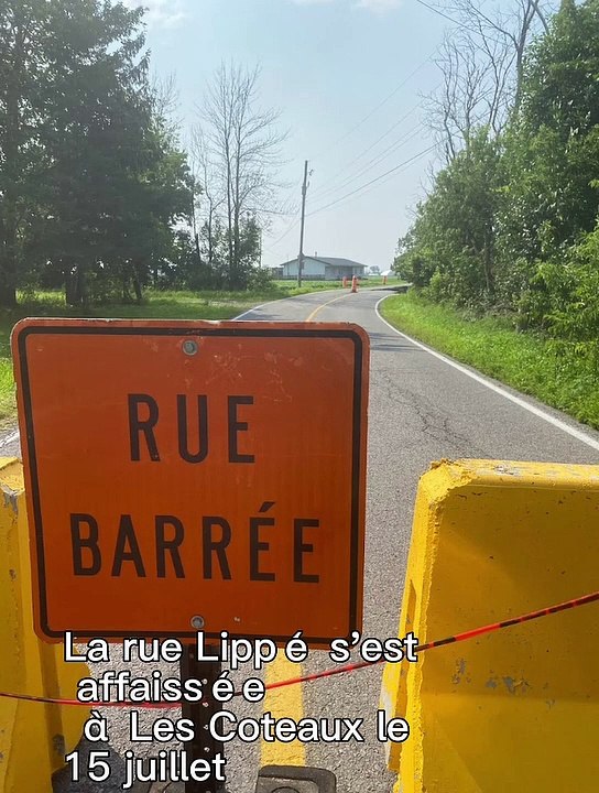 Affaissement de la rue Lippé (1)