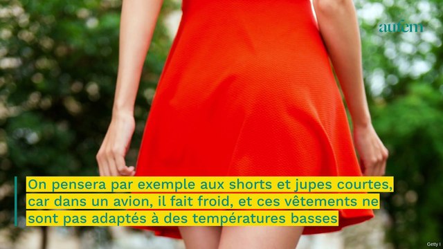 Vacances : les vêtements à ne pas porter quand on prend l'avion