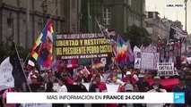 Continúan las protestas en Perú en busca de la renuncia de Boluarte