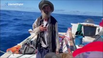 Las primeras palabras del náufrago australiano que pasó tres meses a la deriva