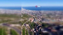Antalya'da Alanya ilçesinde orman yangını