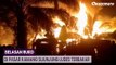 Korsleting Listrik, Belasan Ruko di Pasar Kamang Sijunjung Ludes Terbakar