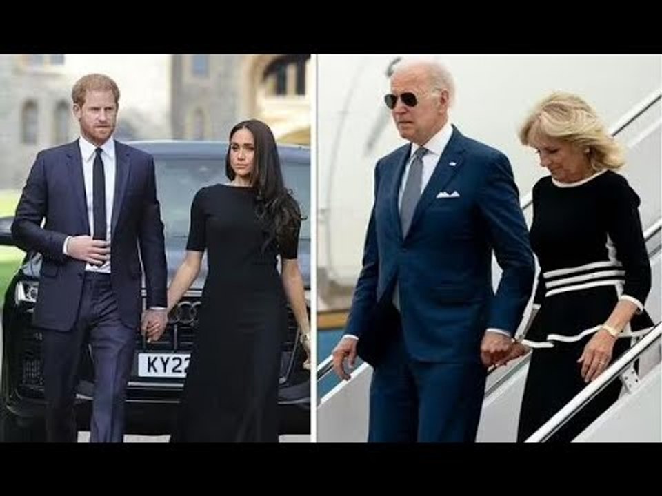 Harry e Meghan hanno negato il volo di ritorno sull'Air Force One con Biden dopo il funerale dei Que