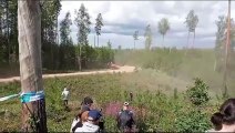 Video: El impresionante vuelque de Marquito Bulacia en el rally de Estonia