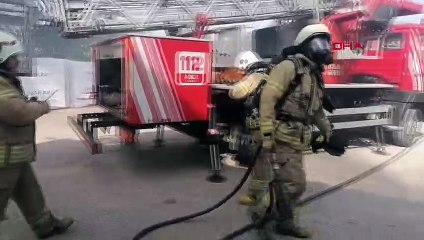 Silivri'de Geri Dönüşüm Fabrikasında Yangın Çıktı