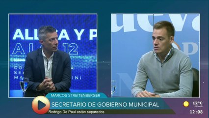 Marcos Streitenberger en Allica y Prieta a las 12