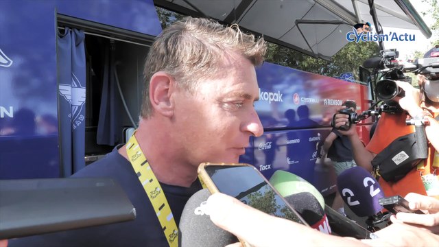 Tour de France 2023 - Franck Alaphilippe : Cette victoire, ça fait du bien à notre équipe qui a toujours gagné sur le Tour