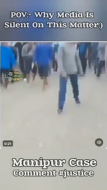 Two Manipur women paraded naked and gangraped