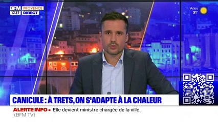 A Trets on sadapte a la chaleur BFMMARSEILLEPROVENCE 20Juill2023