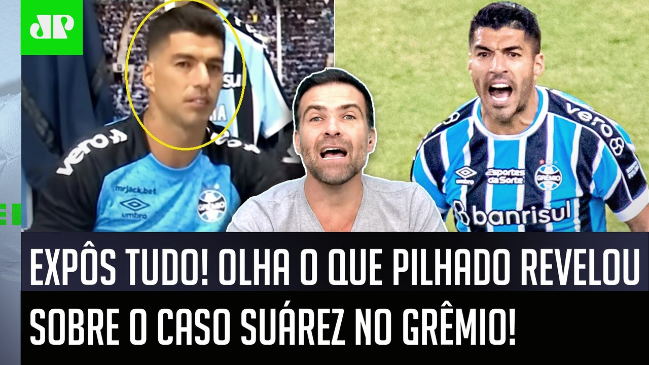 "É INFORMAÇÃO IMPORTANTE DO VESTIÁRIO! O Suárez DISCUTIU com o..." Pilhado faz EXPÕE TUDO do Grêmio!