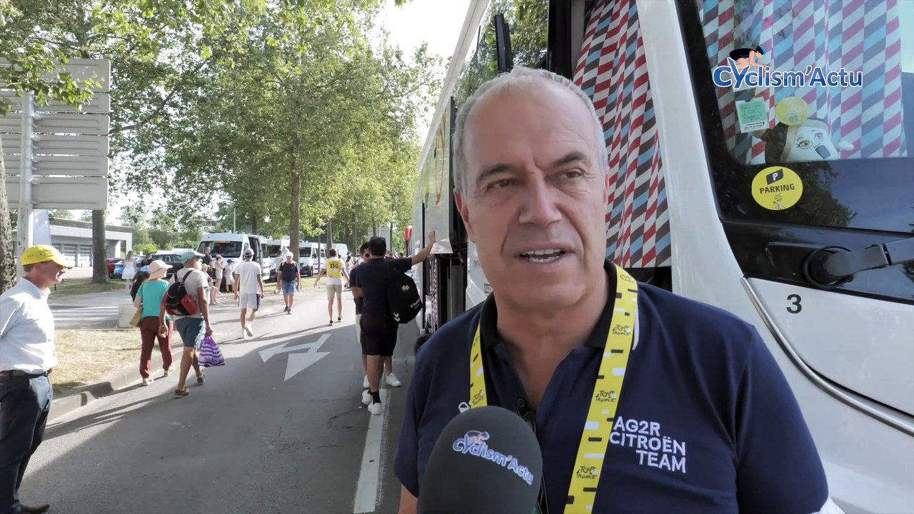 Tour de France 2023 - Vincent Lavenu : "On fait un bon Tour et AG2R Citroën peut faire un grand Tour !"