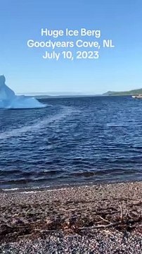 Iceberg dans l'anse Goodyears