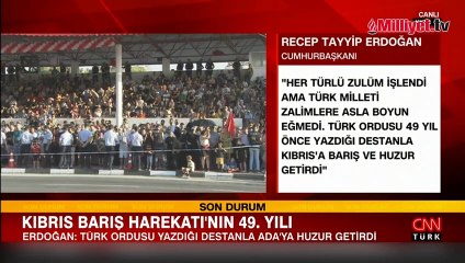 Erdoğan'dan dünyaya 'KKTC'yi bir an evvel tanıyın' çağrısı