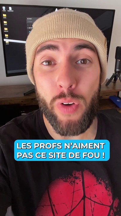 Les profs ne doivent pas découvrir ce site !