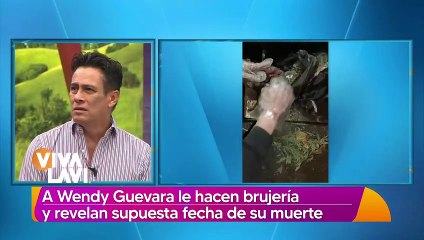 Descubren brujería a Wendy Guevara en panteón