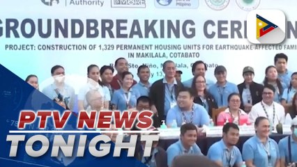 2019 earthquake victims thank NHA for housing project