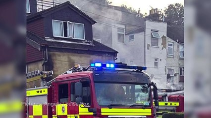 Woman and two children hospitalised following Chatham fire