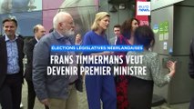 Elections aux Pays-Bas : Frans Timmermans veut 