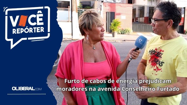 Furto de cabos de energia prejudicam moradores na avenida Conselheiro Furtado