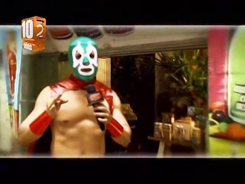 Fuego & Stuka Jr. © vs Arkángel de la Muerte & Skándalo for the Arena Coliseo (DF) Tag Team Championship | CMLL 10.09.2011 Arena Coliseo