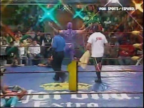 Jeque vs Stuka Jr. for the mask | CMLL 04 15 2007 Arena Coliseo