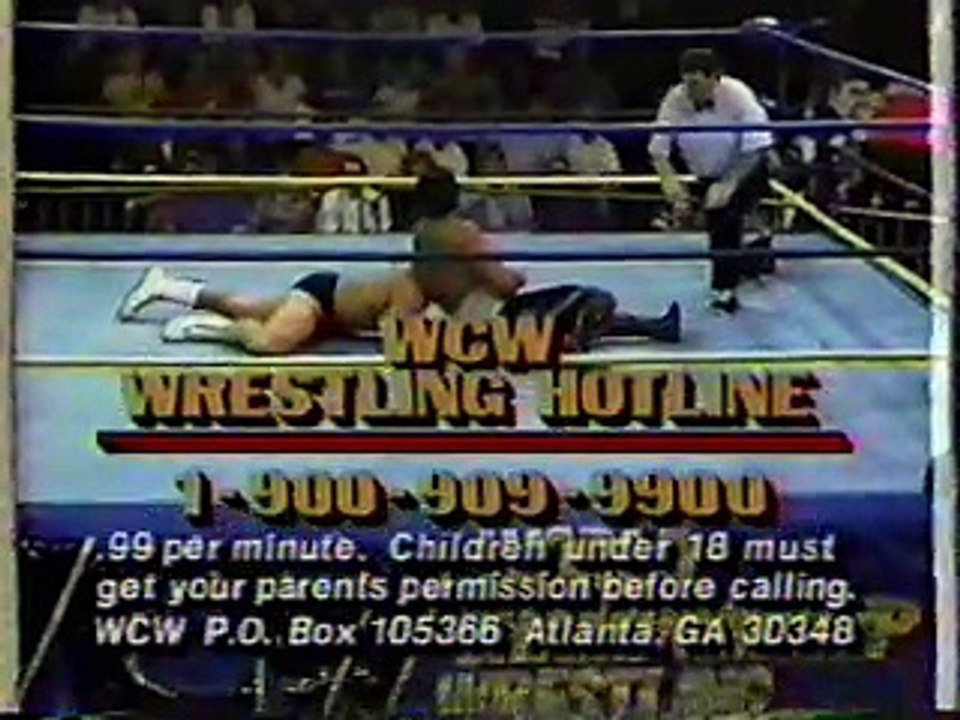 WCW Clash of the Champions XX 9/2/92 2 Steve Austin vs. Ricky