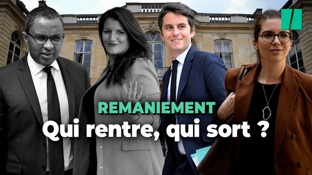 Remaniement ministériel : découvrez les principaux ministres d’Élisabeth Borne sortants et entrants