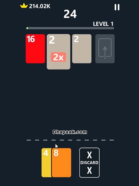 2048 Solitaire Card Game