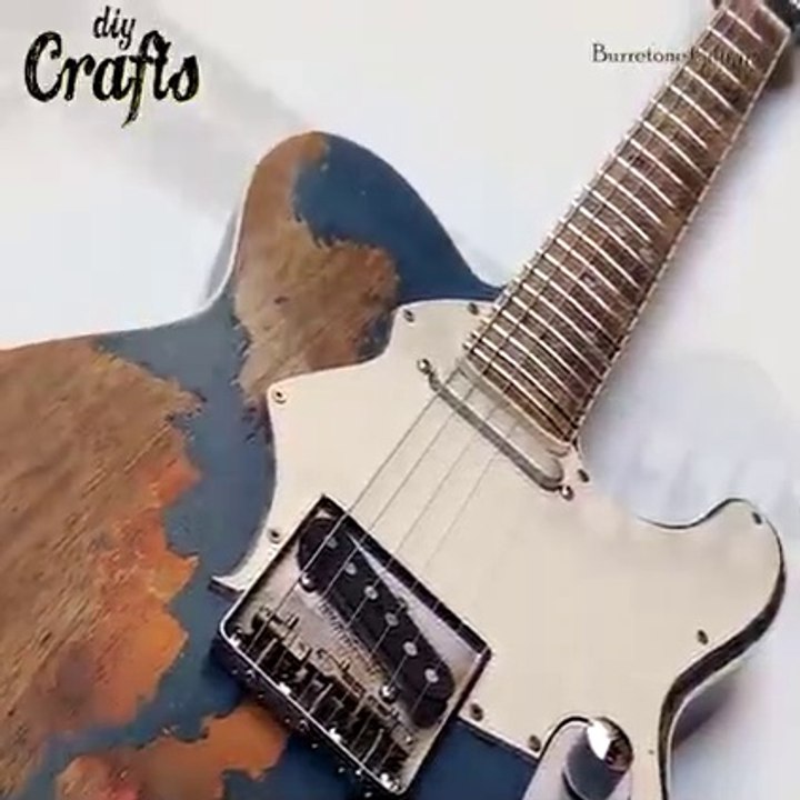 How building a custom guitar by burrestone guitars - the Most Complex Electric Guitar Ever