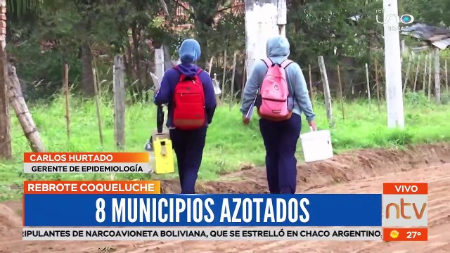 Informe del Sedes sobre el coqueluche advierte que el 50% de los menores de edad no están vacunados y 8 municipios están afectados