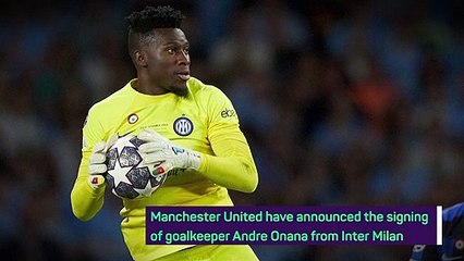 Breaking News - Onana joins Manchester United