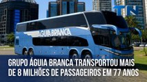 Grupo Águia Branca transportou mais de 8 milhões de passageiros em 77 anos