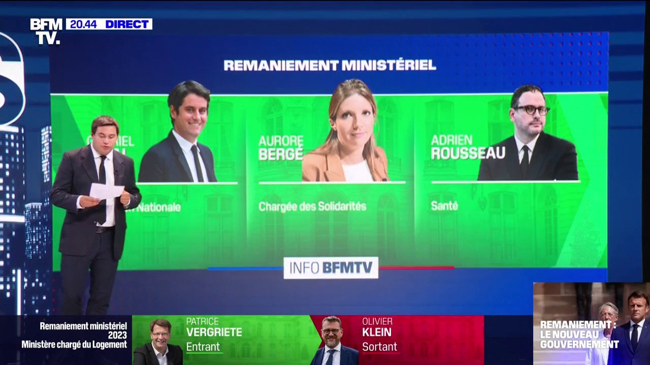 Remaniement: les principaux entrants et sortants du gouvernement