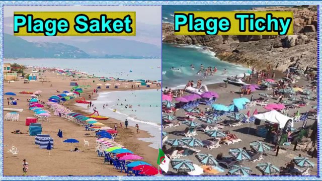 Plages Tichy _ Saket _ Bejaia ⛱⛱ _ تبشي _ بجاية شاطئ ساكت
