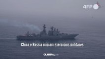 China e Rússia iniciam exercícios militares