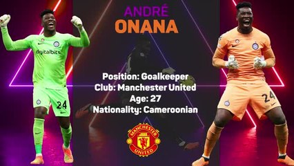 Opta Profile - André Onana