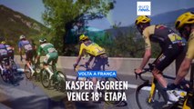 Kasper Asgreen vence 18ª etapa da Volta a França