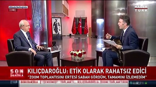 Kılıçdaroğlu'nun canlı yayında davetsiz misafir