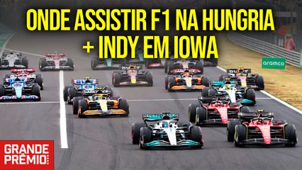 Não perca a F1 na Hungria e Indy em IOWA. Saiba onde assistir!