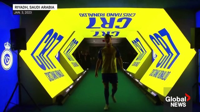 Ronaldo gets hero's welcome as soccer star officially joins Al Nassr in Saudi Arabia