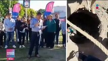 Alcalde de Puebla pide respetar las señalizaciones tras caída de niño
