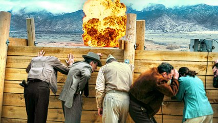 "Christopher Nolan filme une explosion nucléaire" OPPENHEIMER Making-of