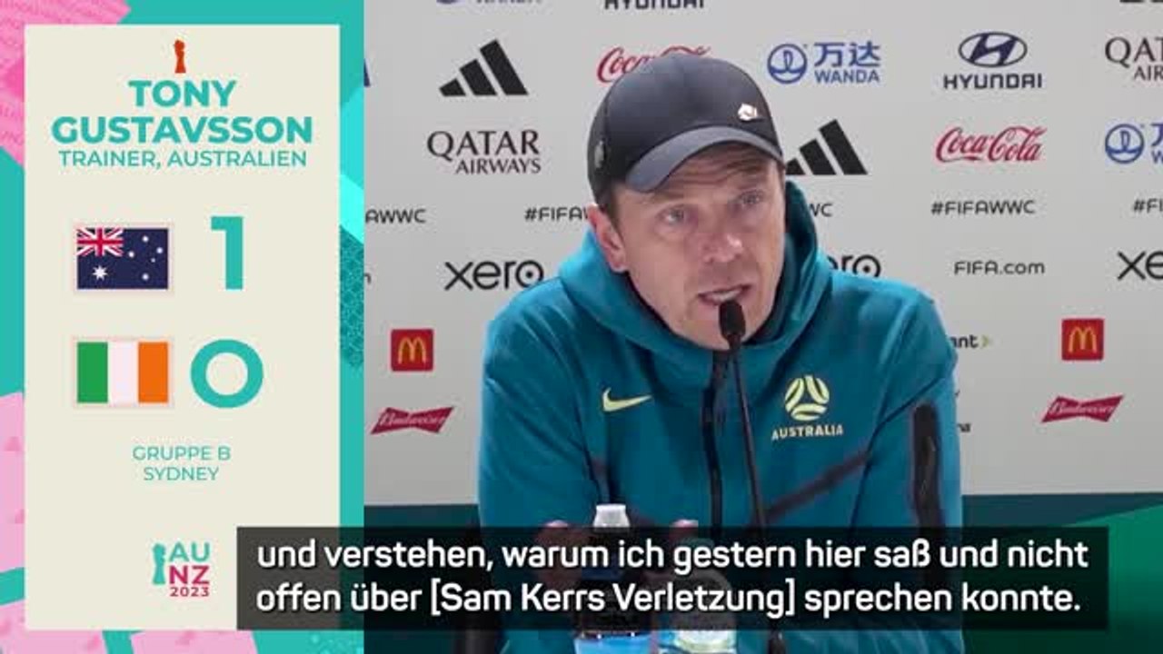 Kerr-Verletzung: Gustavsson erklärt Heimlichtuerei