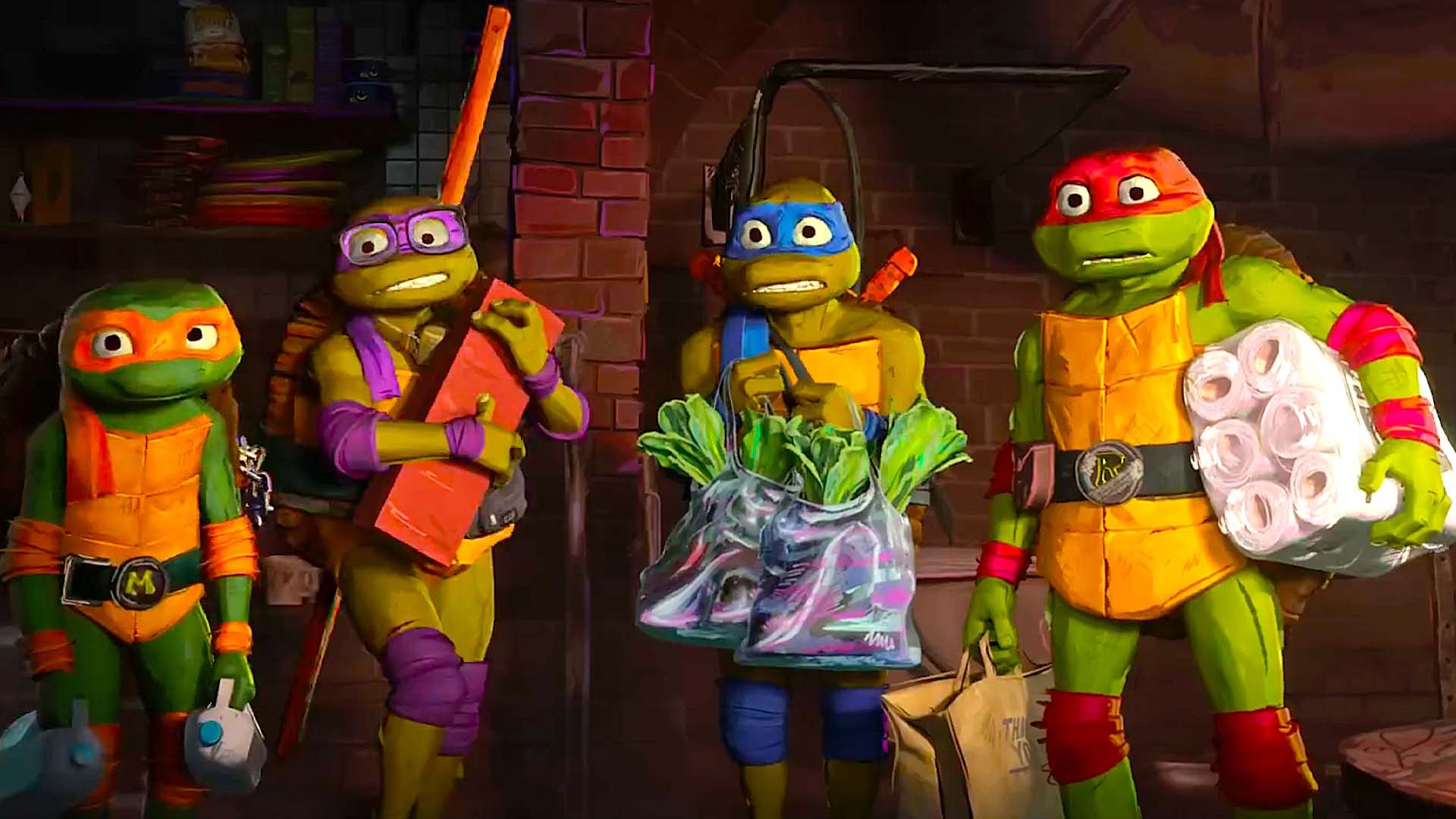 Teenage Mutant Ninja Turtles: Mutant Mayhem - new clips!